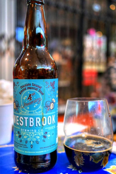 2014 Westbrook 4th Anniversary Chocolate Coconut Almond Imperial Stout