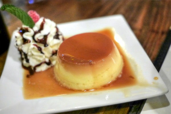 The Best Crème Caramel on the Westside