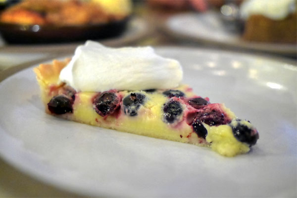 Lemon & Blueberry Tart