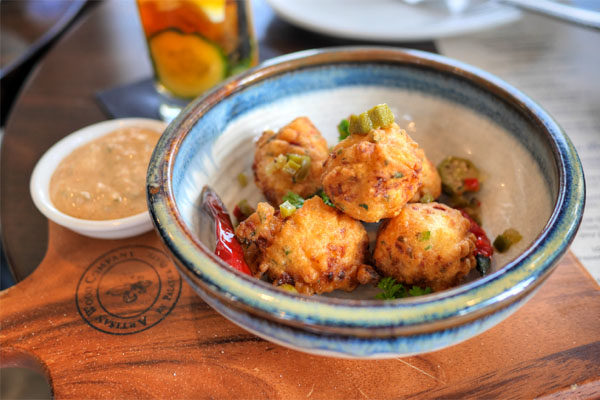 Smoked Shrimp Beignets