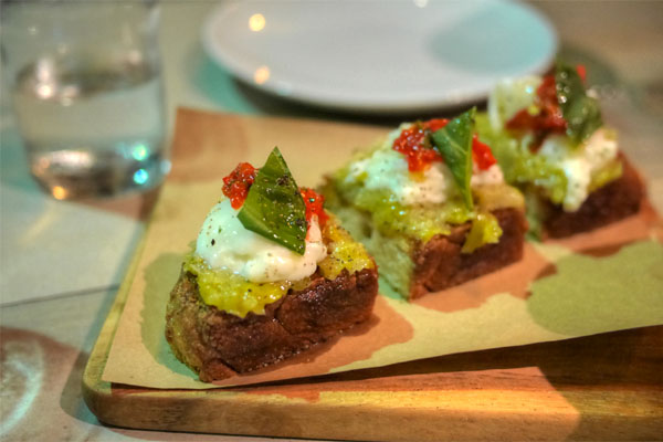 Burrata & Leek Toast