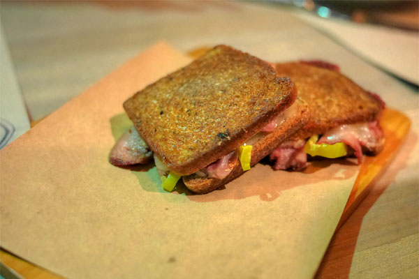 Corned Lamb Tongue Panini