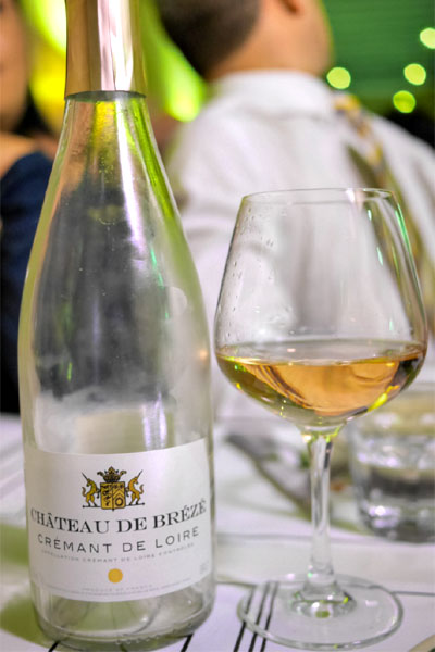 NV Crémant de Loire Rose, Chateau de Brézé