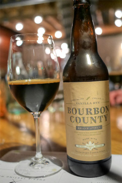 2014 Goose Island Bourbon County Vanilla Rye