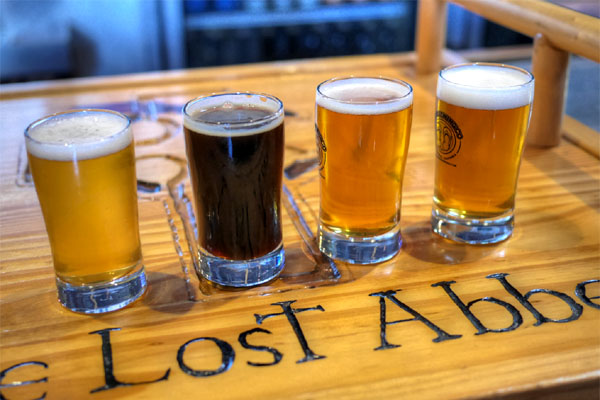 The Lost Abbey Carnevale / Port Brewing Board Meeting / Mongo IPA / The Hop Concept Citrus & Piney