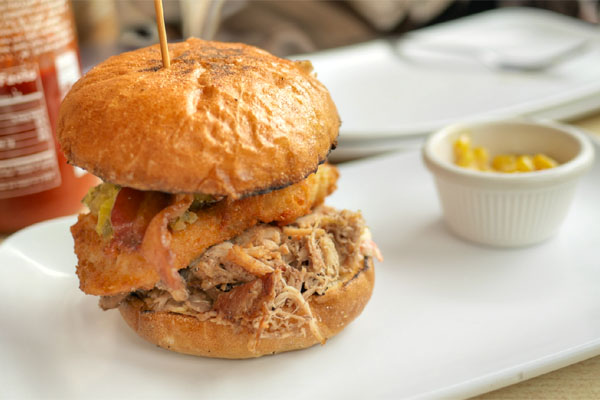 Triple Threat Pork Sandwich