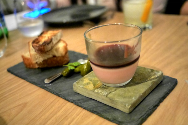 Chicken liver mousse
