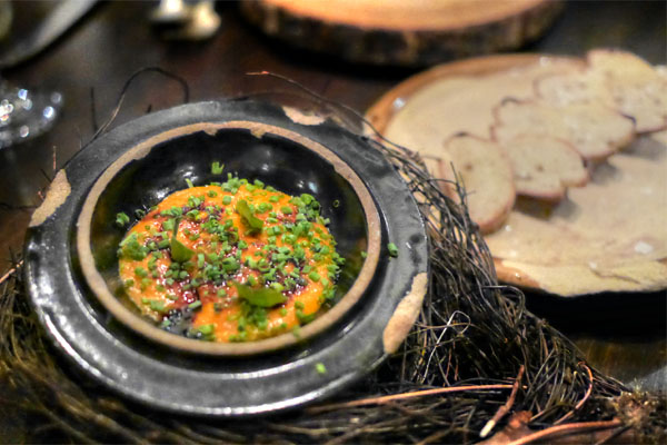 Sourdough w/ Crushed Tomato Oil