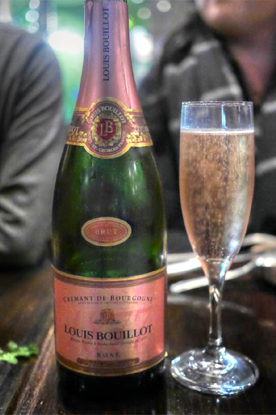 Louis Bouillot brut rose NV cremant d'bourgogne, france