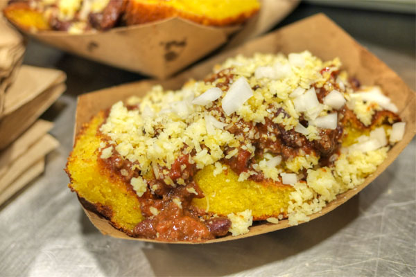 Skillet Cornbread + Bravo Chili