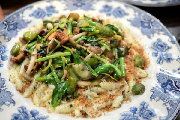 Mushroom Parmesan Cavatelli