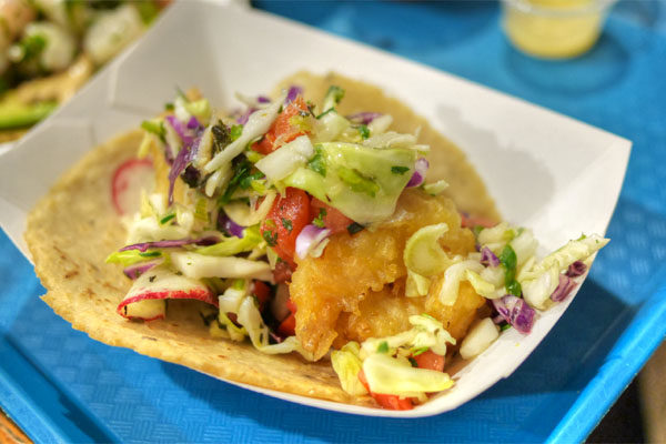 Shrimp taco