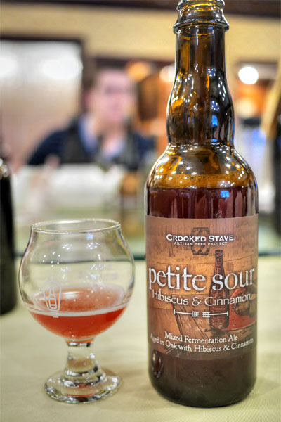 Crooked Stave Petite Sour with Hibiscus & Cinnamon