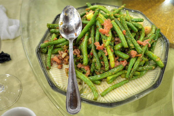 Dry Stir Fried Green Beans