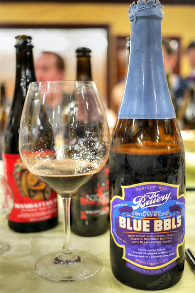 2014 The Bruery Blue Bbls