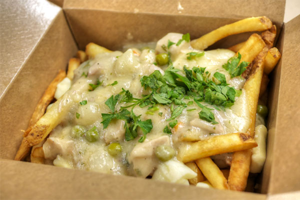 Chicken Pot Fries