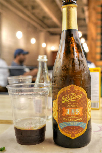 2015 The Bruery Cuivre