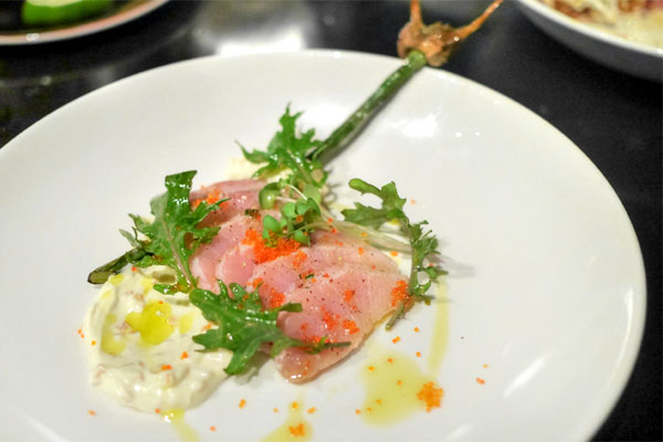 Hamachi Crudo