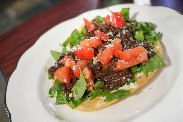 Mole Tostada