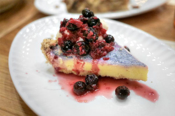 Blueberry Meringue Tart