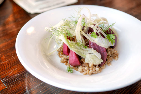 Farro & Beets