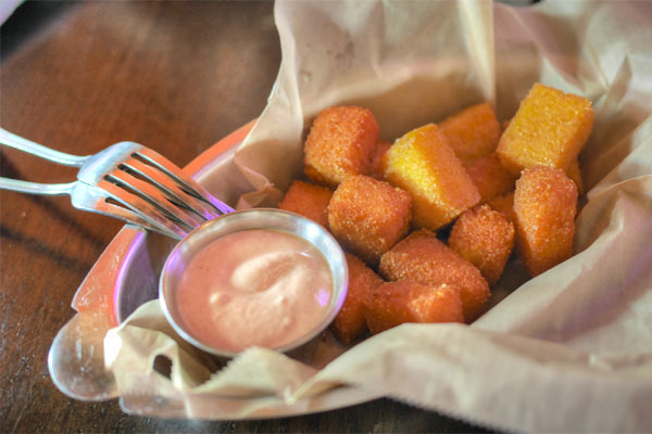 Parmesan Polenta Bites