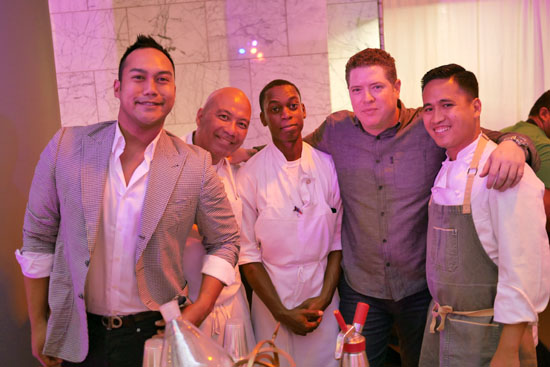 Beverage Director Devon Espinosa, Executive Chef Steven Fretz, Pastry Chef Ian Opina & The Church Key Team