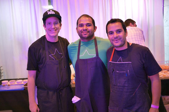 Chef de Cuisine Fabian Gallardo & Petty Cash Team