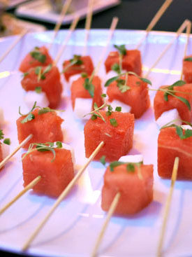 Watermelon Salad | jicama, jalapeño, cilantro, radish, watermelon vinaigrette