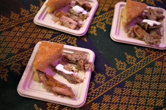 San Pablo Pulled Pork / Ann's Cornbread Bibinka