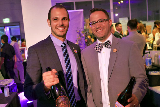 Manager of Sales and Marketing Benjamin Weiss & The Bruery Team