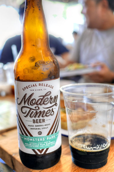 2015 Modern Times Monsters' Park Aged in Nicaraguan Rum Barrels with Rum Barrel-Aged Coffee