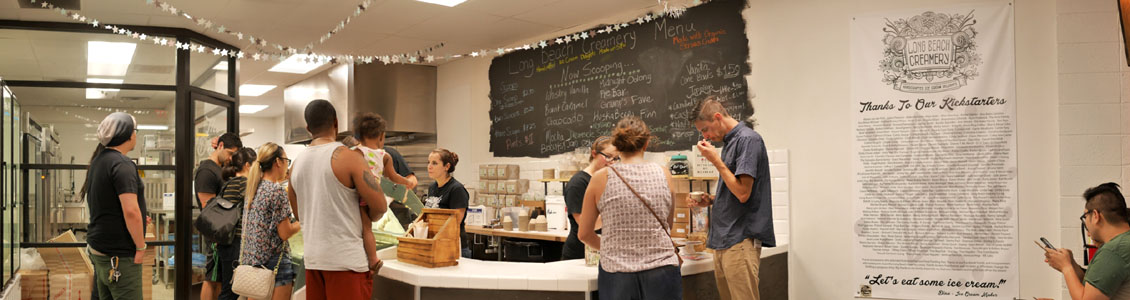 Long Beach Creamery Interior