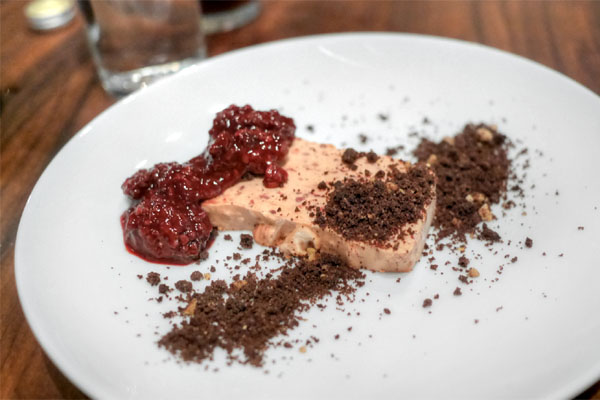 Raspberry Semifreddo, Cookie Dust