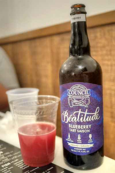 2015 Council Blueberry Beatitude