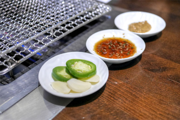 KBBQ Condiments