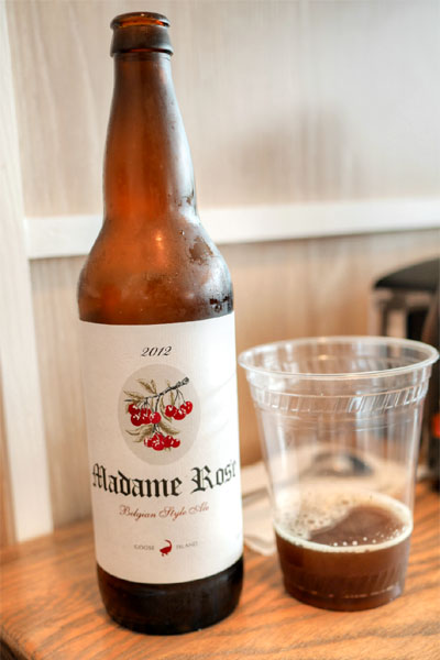 2012 Goose Island Madame Rose