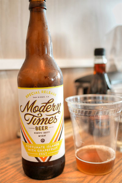 2015 Modern Times Fortunate Islands with Grapefruit Zest