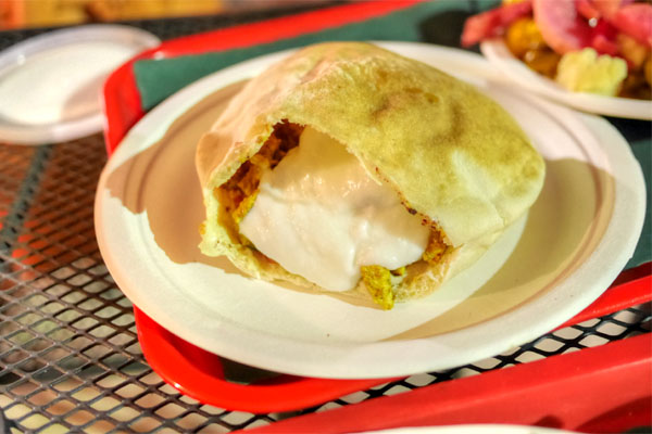 Chicken Shawerma Pita Pocket