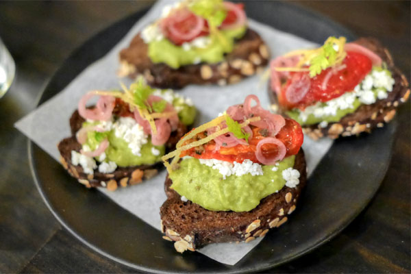 Avocado & Roasted Tomato Toast