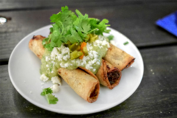 Smoky Potato Taquitos