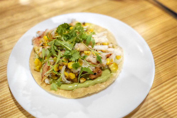 Dungeness Crab Tostada