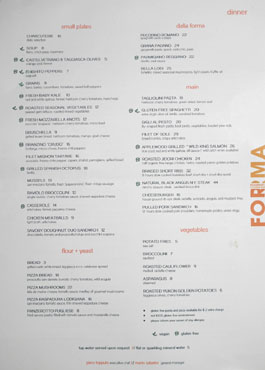 Forma Menu