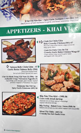 Garlic & Chives Menu: Appetizers - Khai Vi