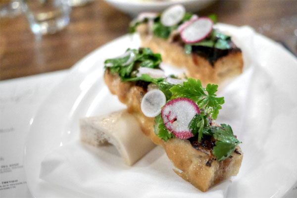 Roasted Bone Marrow Toast