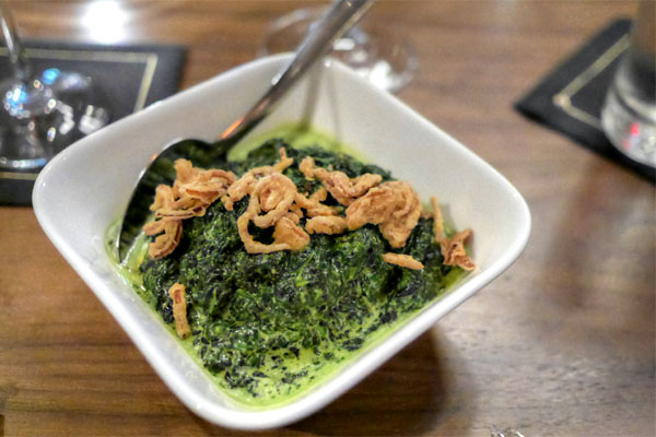 Creamed Spinach