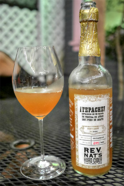 2015 Reverend Nat's Tequila Barrel Aged Tepache