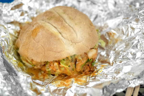 Spicy Pork Torta