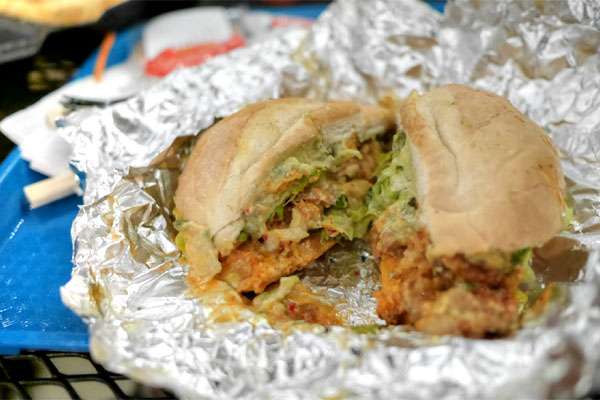 Spicy Pork Torta