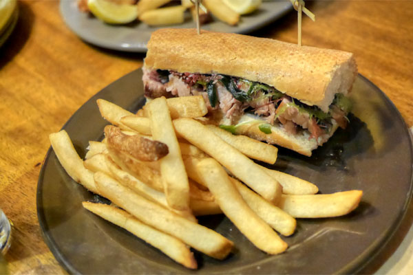 Seared Ahi Tuna Sandwich